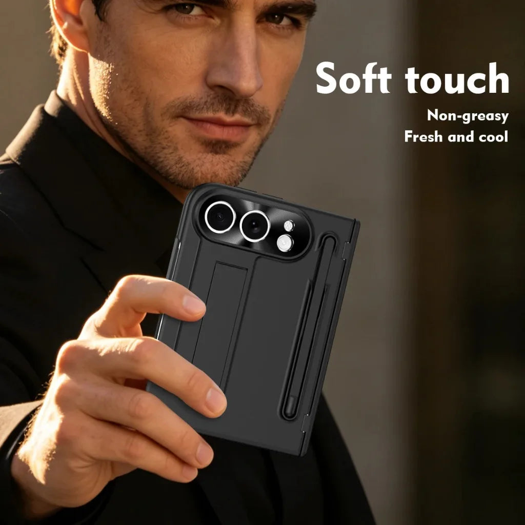 iPhone Duo Hinge-Protection Case with Screen Protector & Stylus