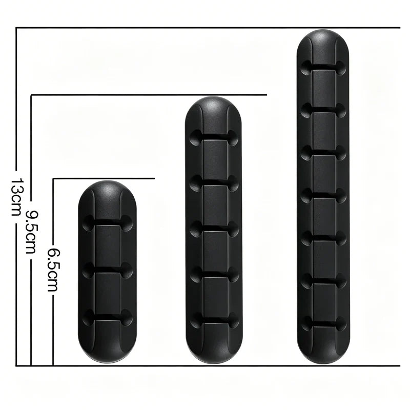 Desktop Cable Organizer, Mobile Phone Charging Cable, Data Cable Organizer, Network Wiring Fixture, Storage Bundle Buckle