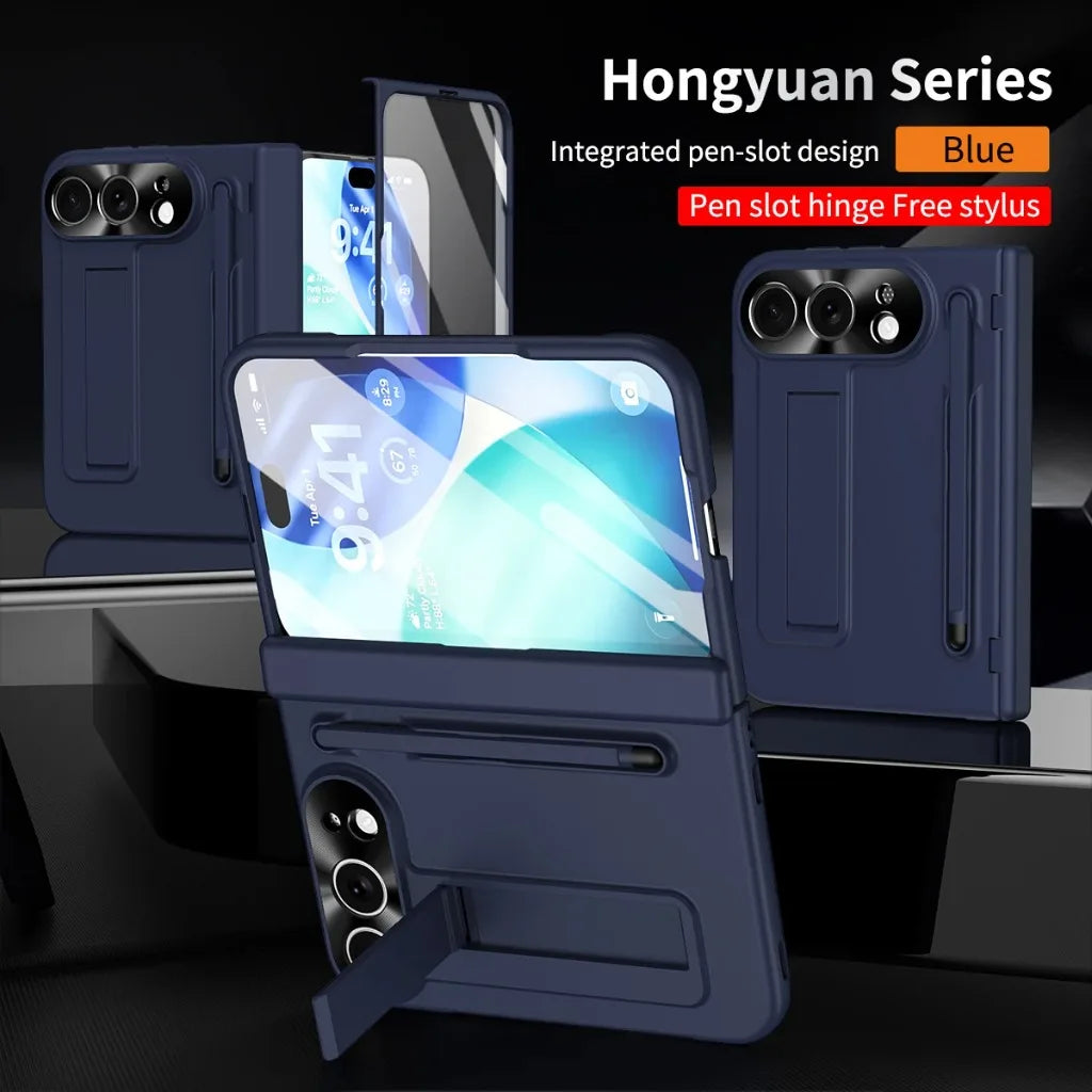iPhone Duo Hinge-Protection Case with Screen Protector & Stylus